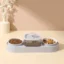 grey plastic bowl