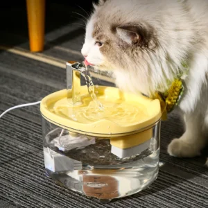 Automatic Cat Water Fountain with Filter | Silent Circulating Pet Water Dispenser | Anti-Dry Burning