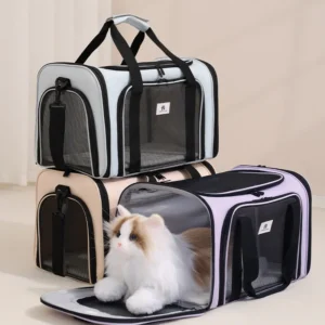 Cat Bag Out Portable Cat Bag Portable Air Case Dog Bag Car Oblique Span Breathable Pet Bag
