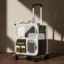 Brown tie rod bag