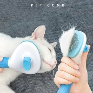 Hot-selling pet cat dog comb effective to remove floating hair comb pet dog hair cleaning pet supplies